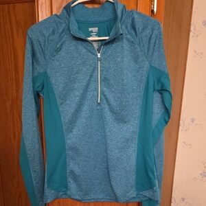 Danskin Women's Long Sleeve Zip Top